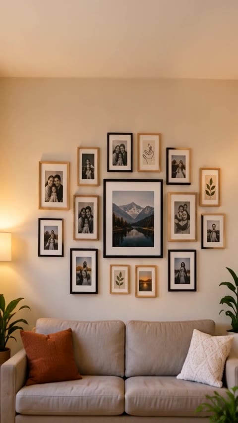 Photo frame decoration