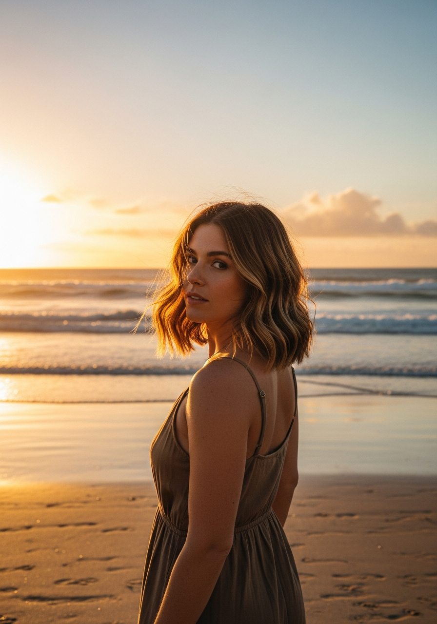 beach sunset