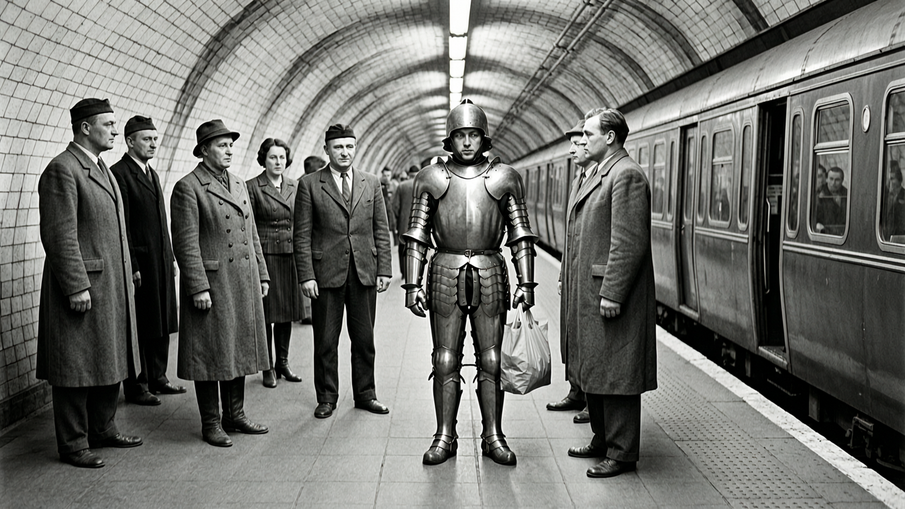 The Knight in the Subway