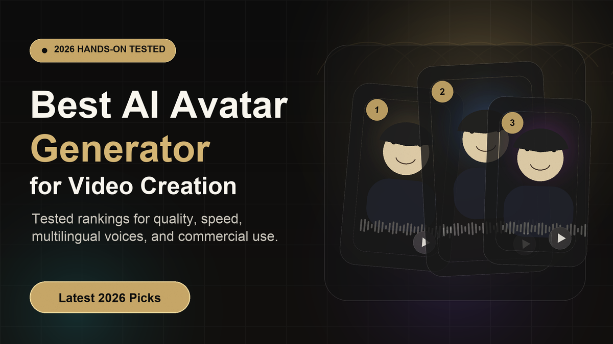 Best AI Avatar Generator for Video Creation: Tested 2026 Picks