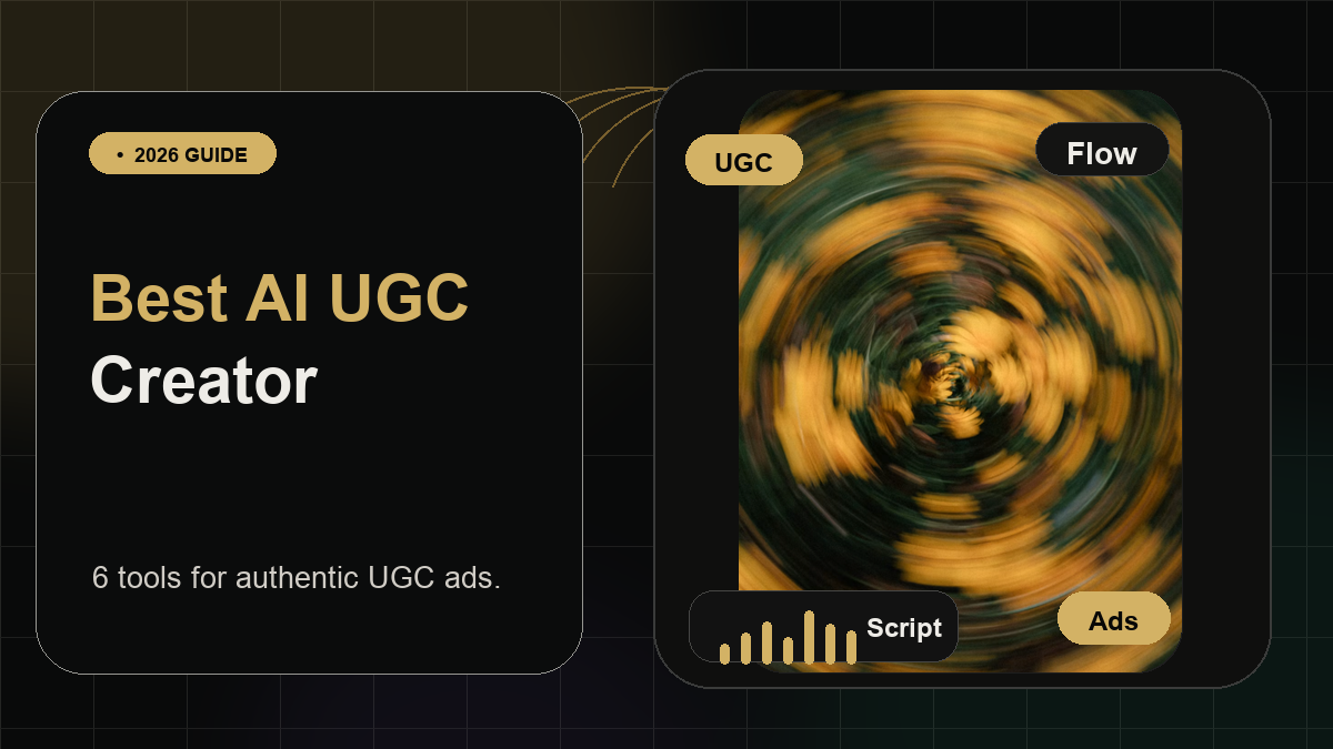 Best AI UGC Creator: 6 Tools for Authentic UGC Ads