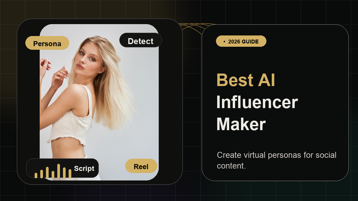 Best AI Influencer Maker Tools: 5 Picks for 2026